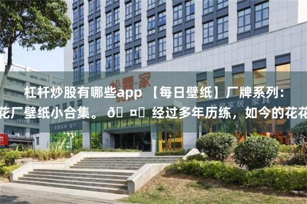 杠杆炒股有哪些app 【每日壁纸】厂牌系列：花厂壁纸小合集。 🤔经过多年历练，如今的花花